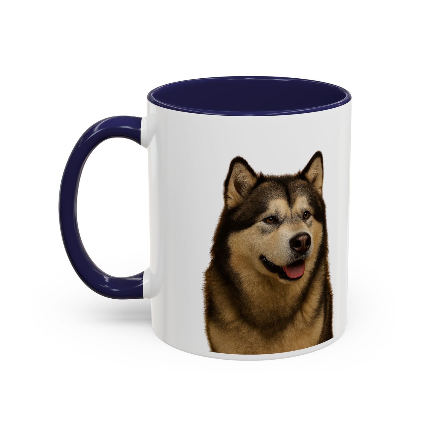 Malamute Head 2-Tone Coffee Mug
