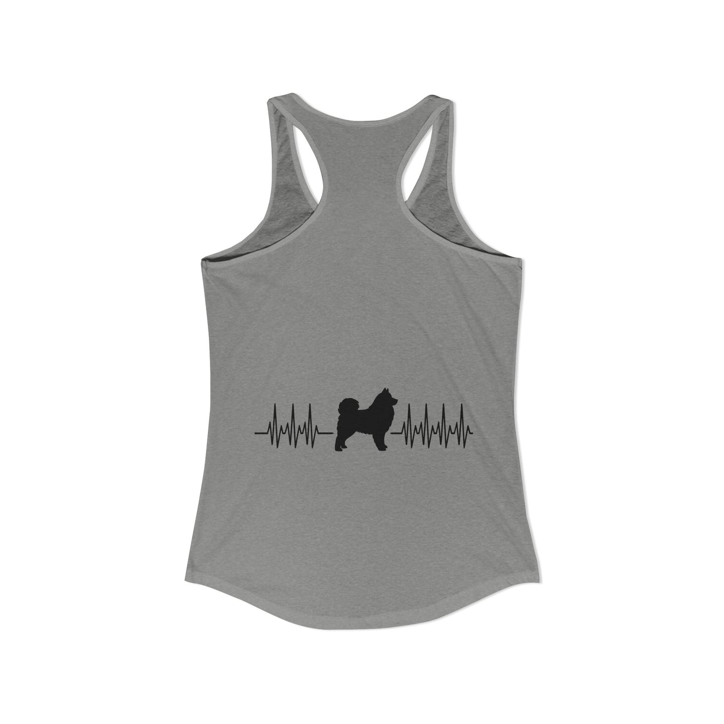 My Heart Beats For Samoyeds Women's Racerback Tank