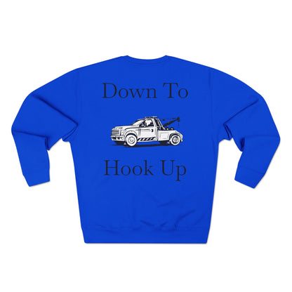 Down To Hook Up Unisex Crewneck Sweatshirt