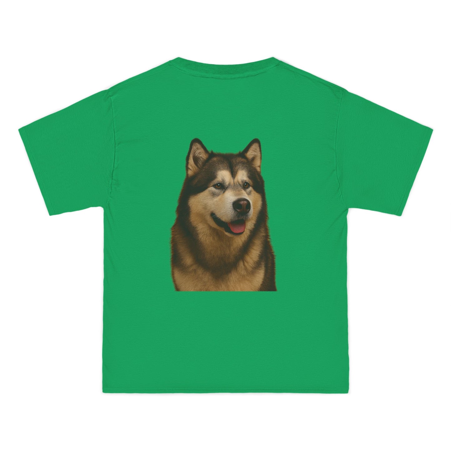 Malamute Head Men's Short-Sleeve Crewneck Tee