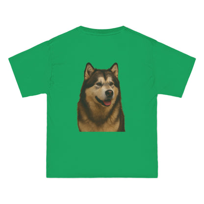 Malamute Head Men's Short-Sleeve Crewneck Tee