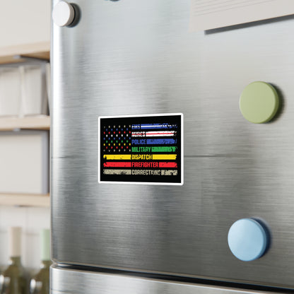 First Responder Vinyl Decal