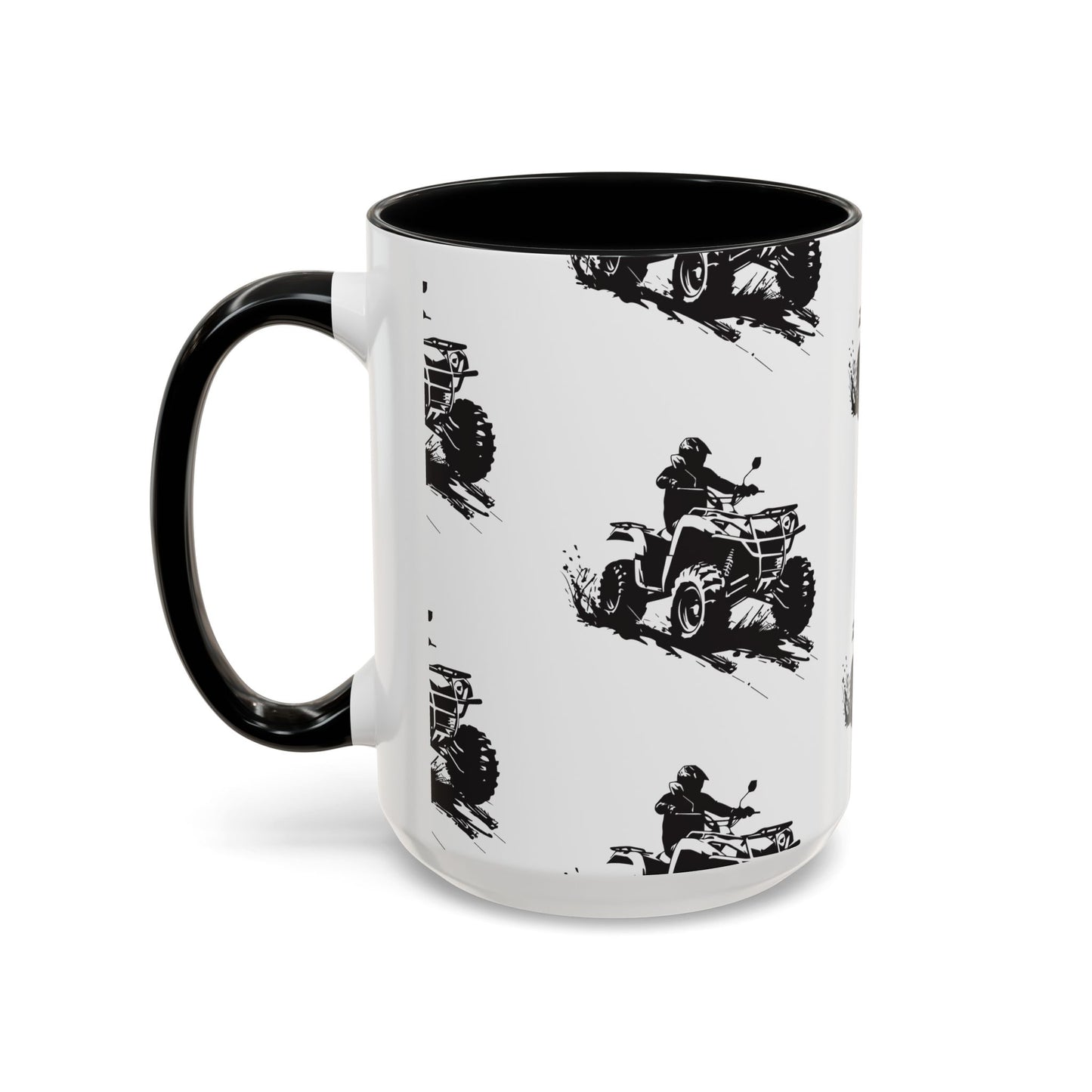 Slingin' Mud Quad 2-Tone Coffee Mug