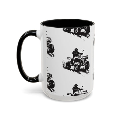Slingin' Mud Quad 2-Tone Coffee Mug