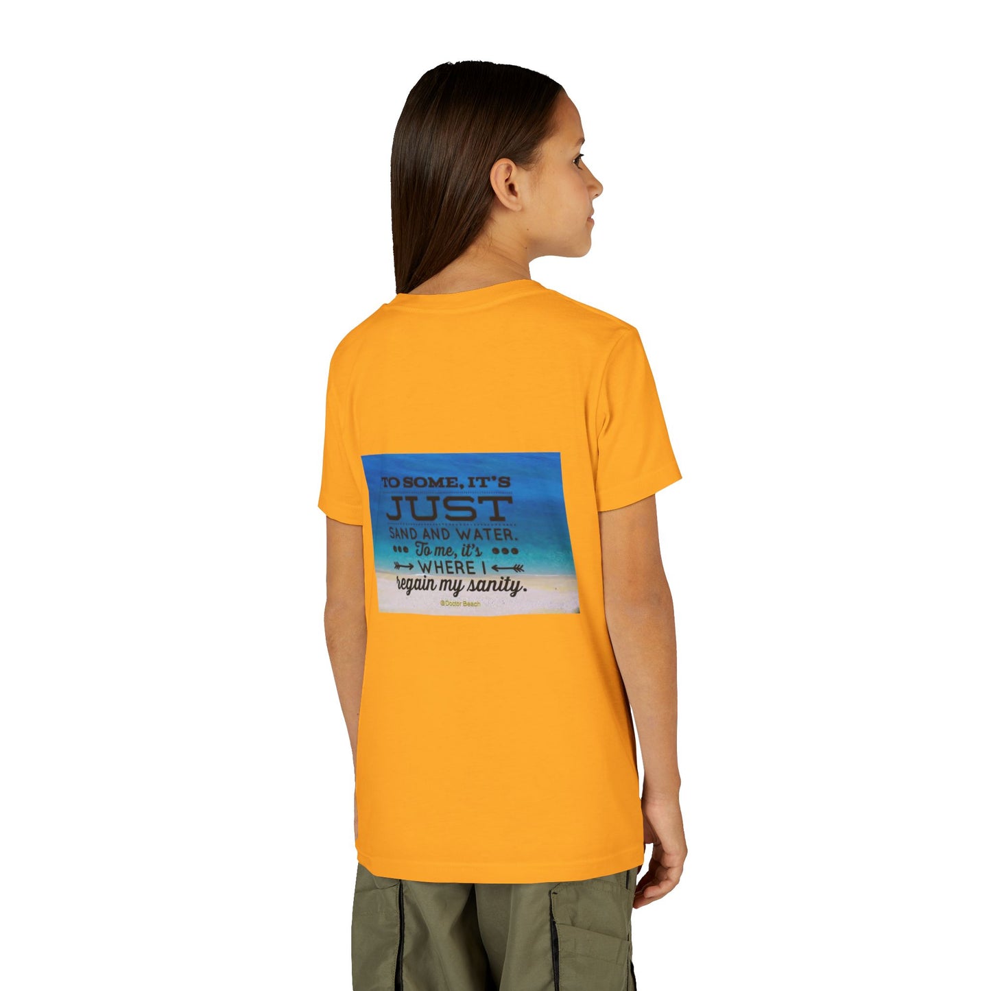 Dr. Beach Youth Unisex Short Sleeve Crewneck Tee
