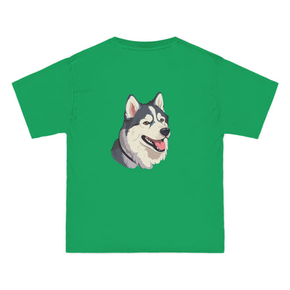 Malamute Head Men's Short-Sleeve Crewneck Tee