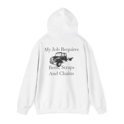 Beds, Straps, And Chains Unisex Hoodie