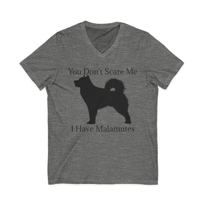 You Don't Scare Me Unisex Short Sleeve V-Neck Tee