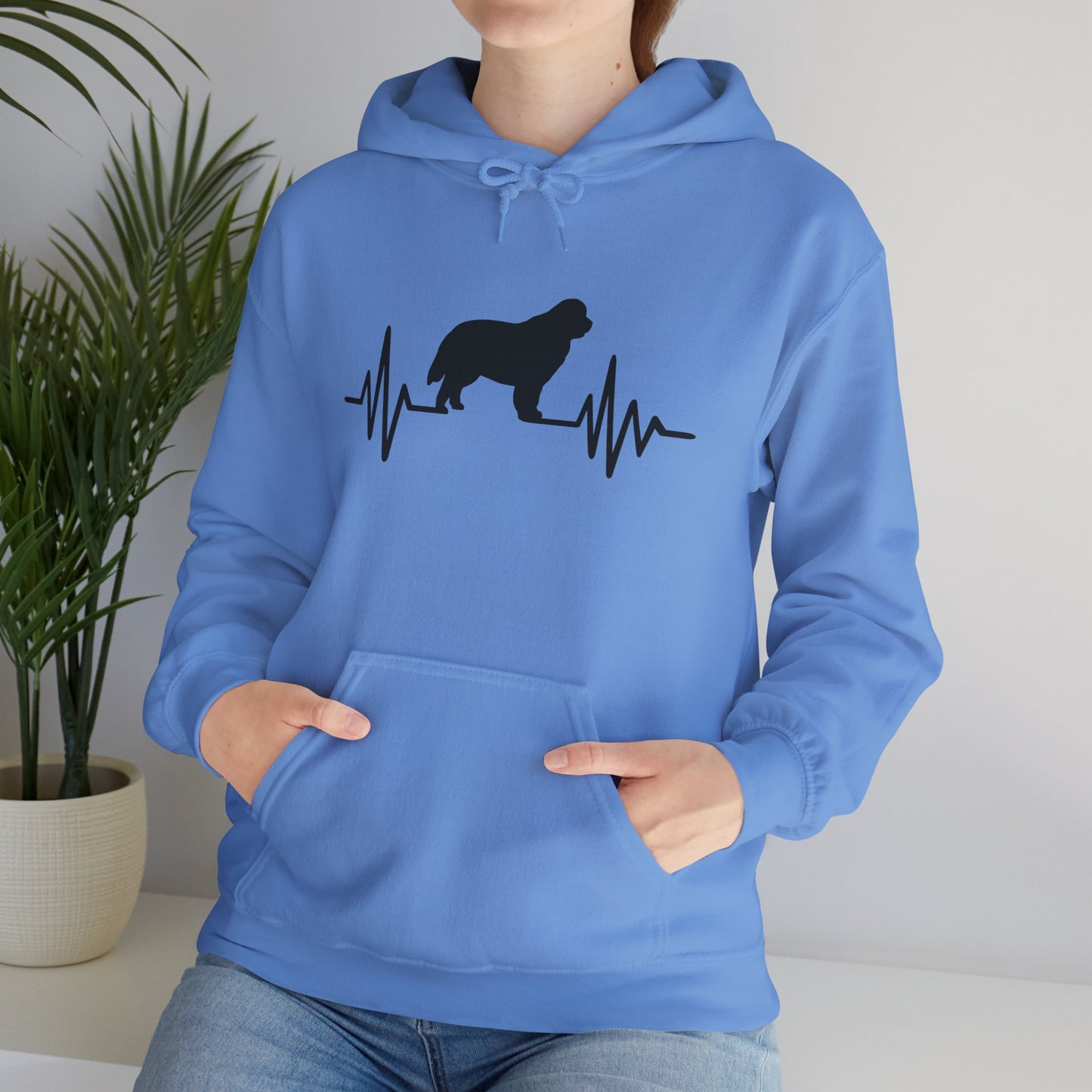 My Heart Beats For Newfies Unisex Hoodie