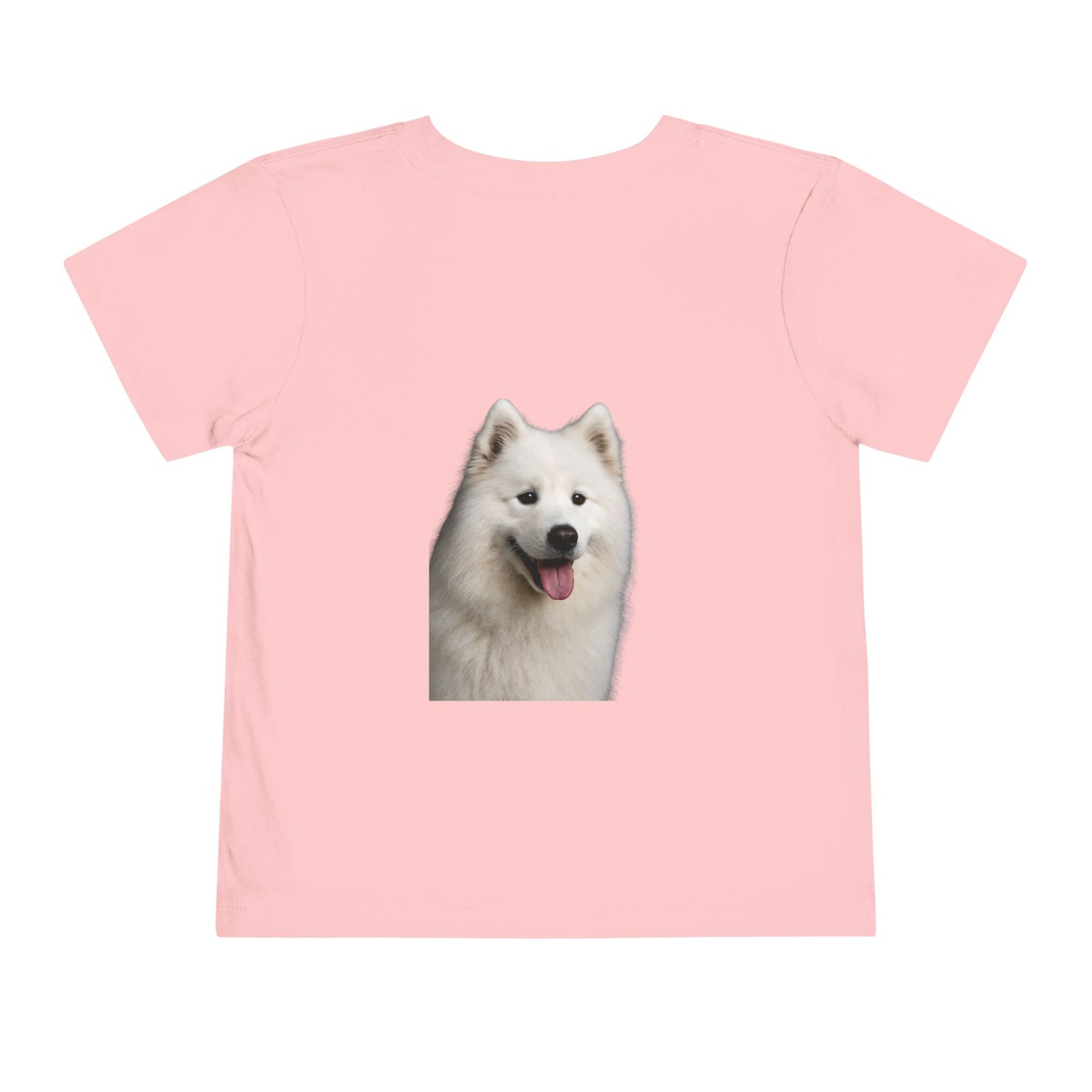 Samoyed Head Toddler Unisex Short Sleeve Crewneck Tee