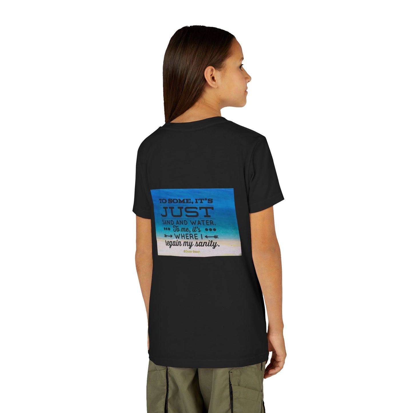 Dr. Beach Youth Unisex Short Sleeve Crewneck Tee