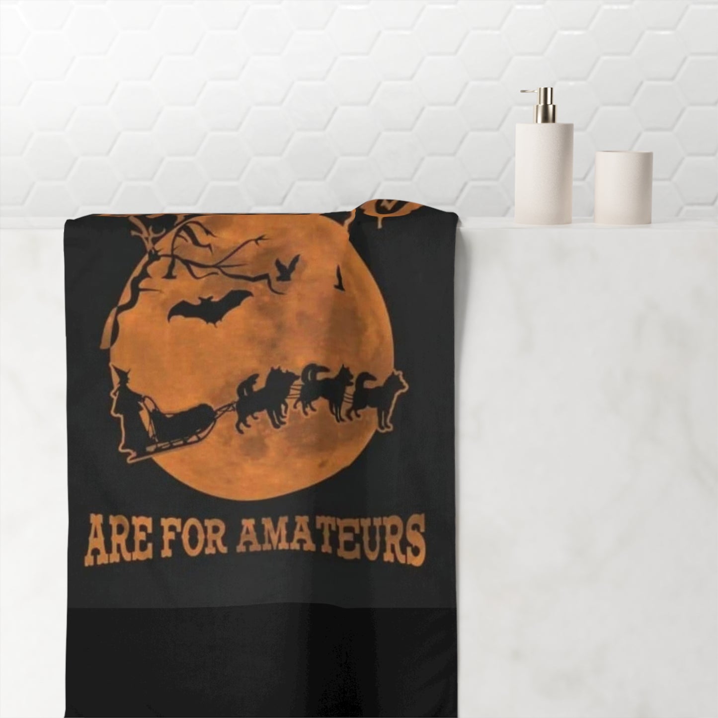 Brooms Are For Amateurs Mink-Cotton  Beach Towel
