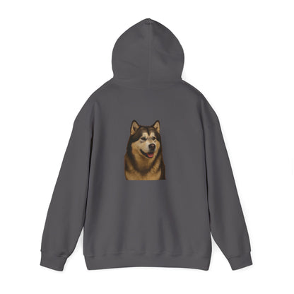 Malamute Head Unisex Hoodie