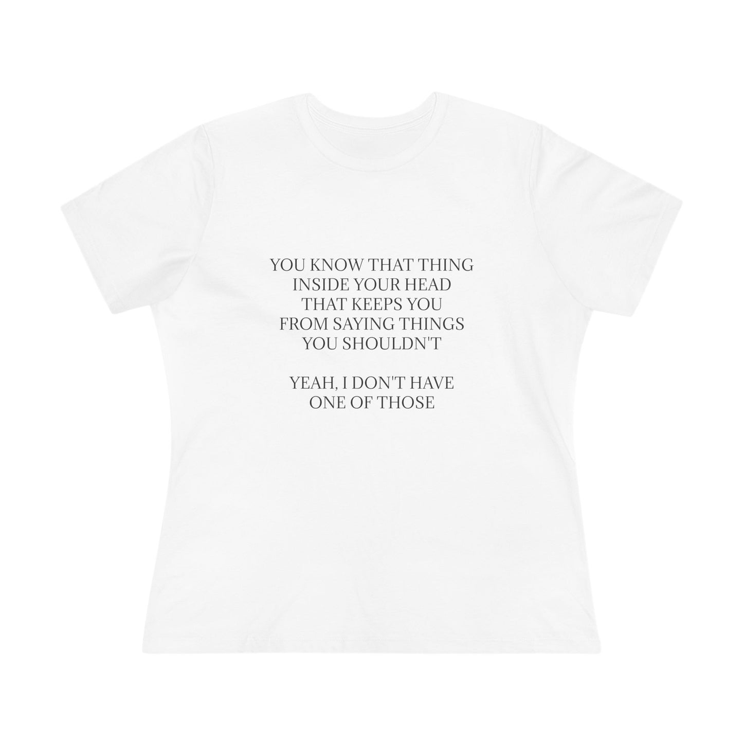 No Filter Women's Short Sleeve Crewneck Tee