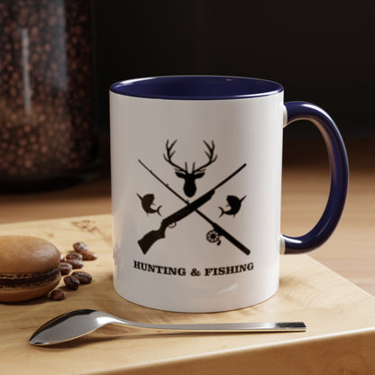 Hunting/Fishing 2-Tone Coffee Mug