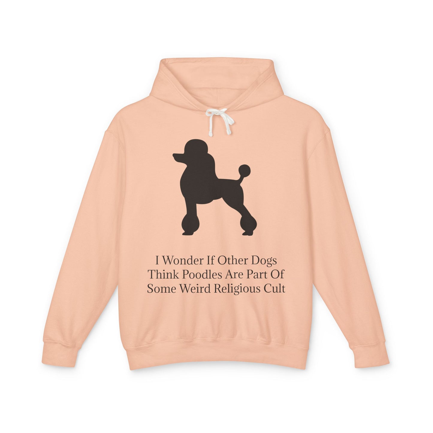 I Wonder Unisex Lightweight Hoodie