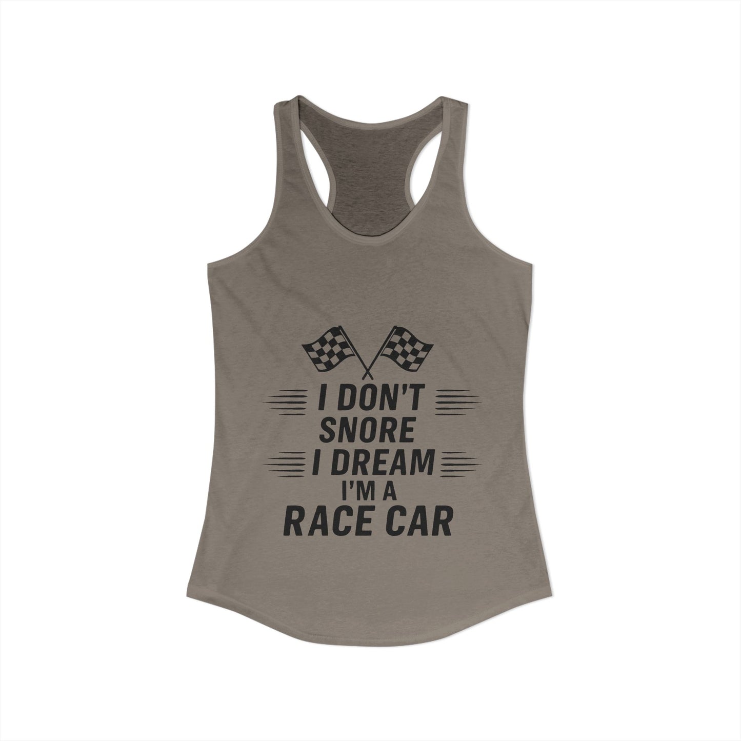 I Don't Snore Women's Racerback Tank