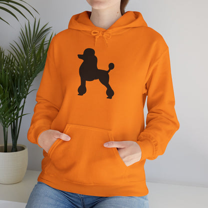 Poodle Silhouette Unisex Hoodie