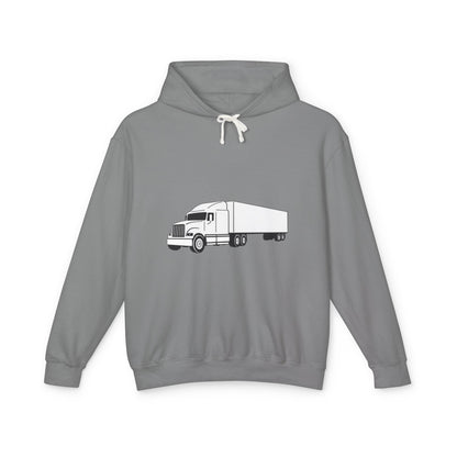 Semi Truck Unisex Lightweight Hoodie