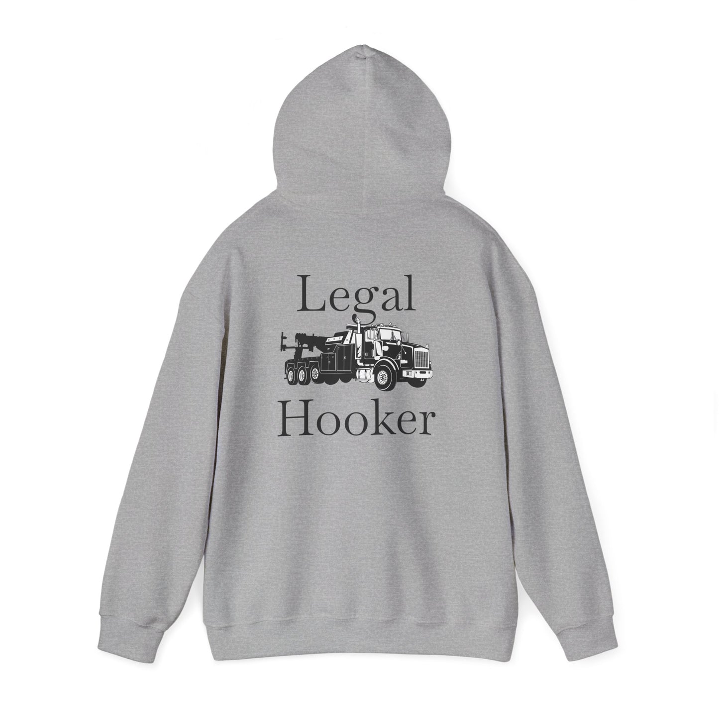 Legal H**ker Heavy Tow Truck Unisex Hoodie