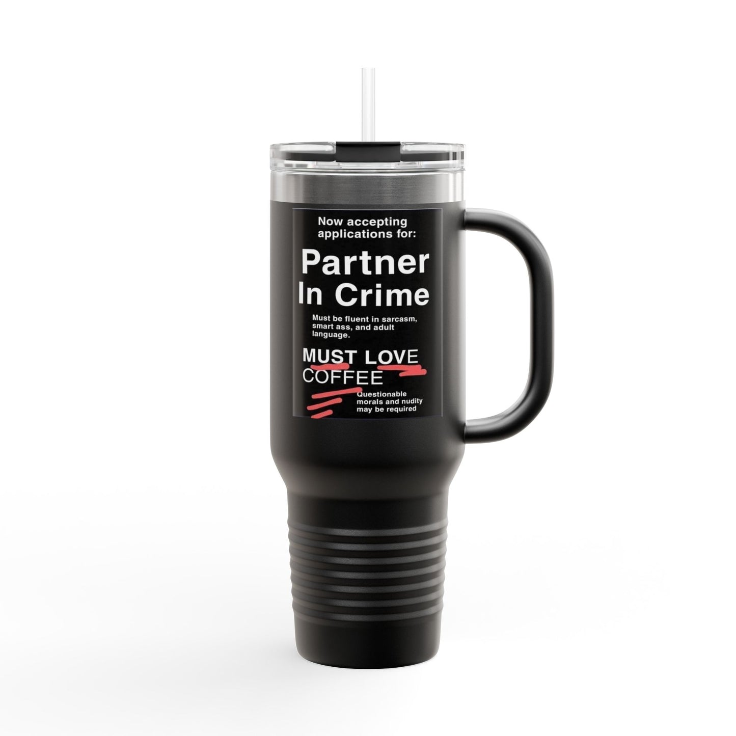 Partner In Crime Insulated Travel Mug