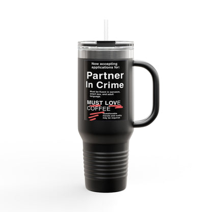 Partner In Crime Insulated Travel Mug