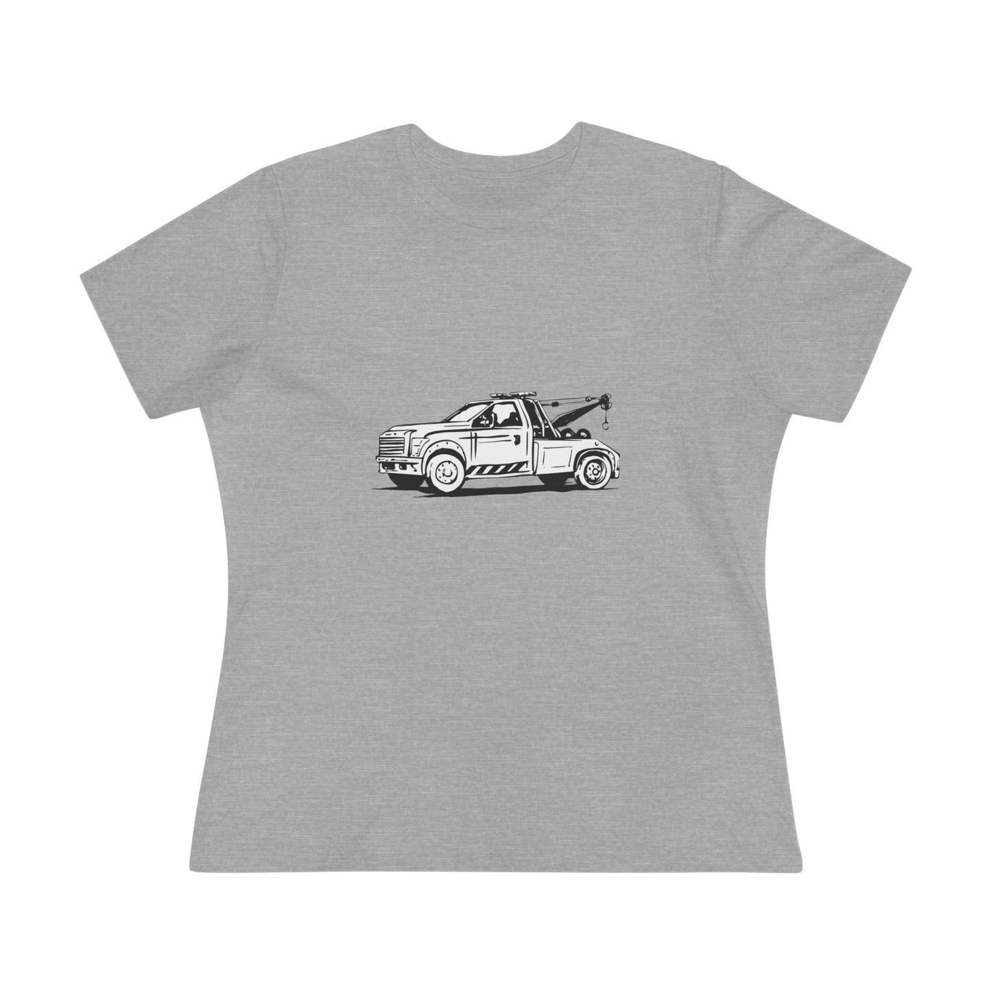 Wheel Lift Tow Truck Women's Short Sleeve Crewneck Tee