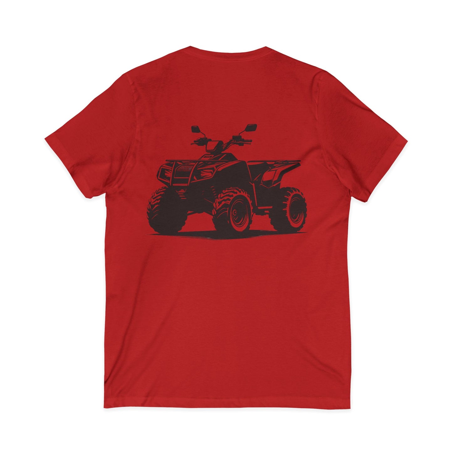 Off The Beaten Path Quad Unisex Short Sleeve V-Neck Tee