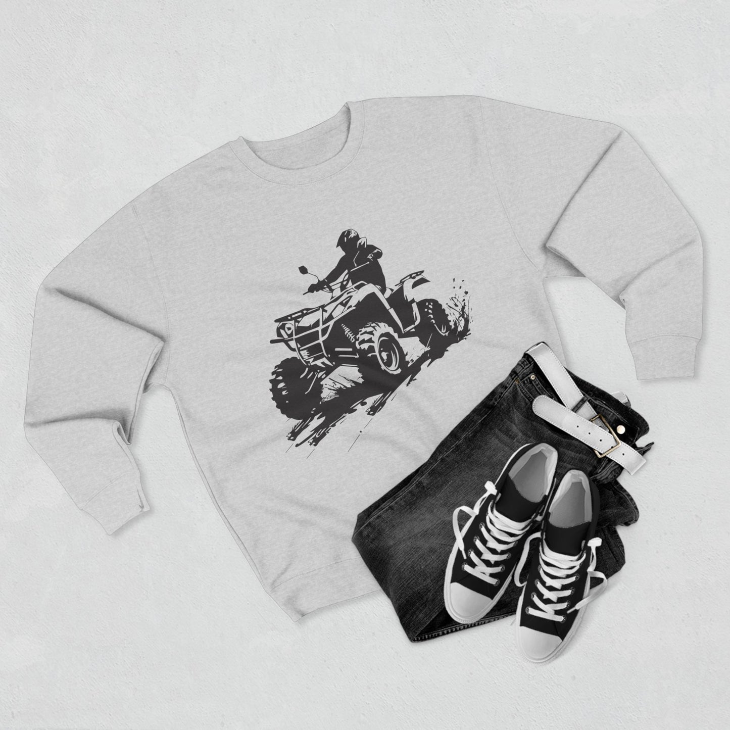 Slingin' Mud Quad Unisex Crewneck Sweatshirt