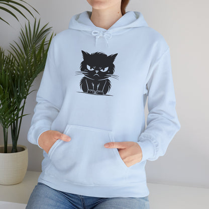 Angry Cat Unisex Hoodie