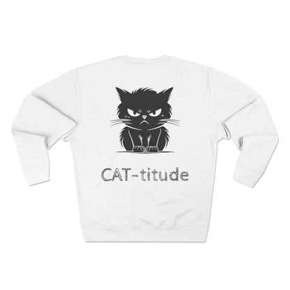 CAT-titude Unisex Crewneck Sweatshirt