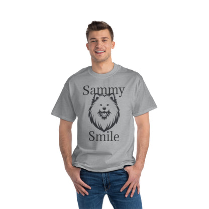 Sammy Smile Men's Short-Sleeve Crewneck Tee