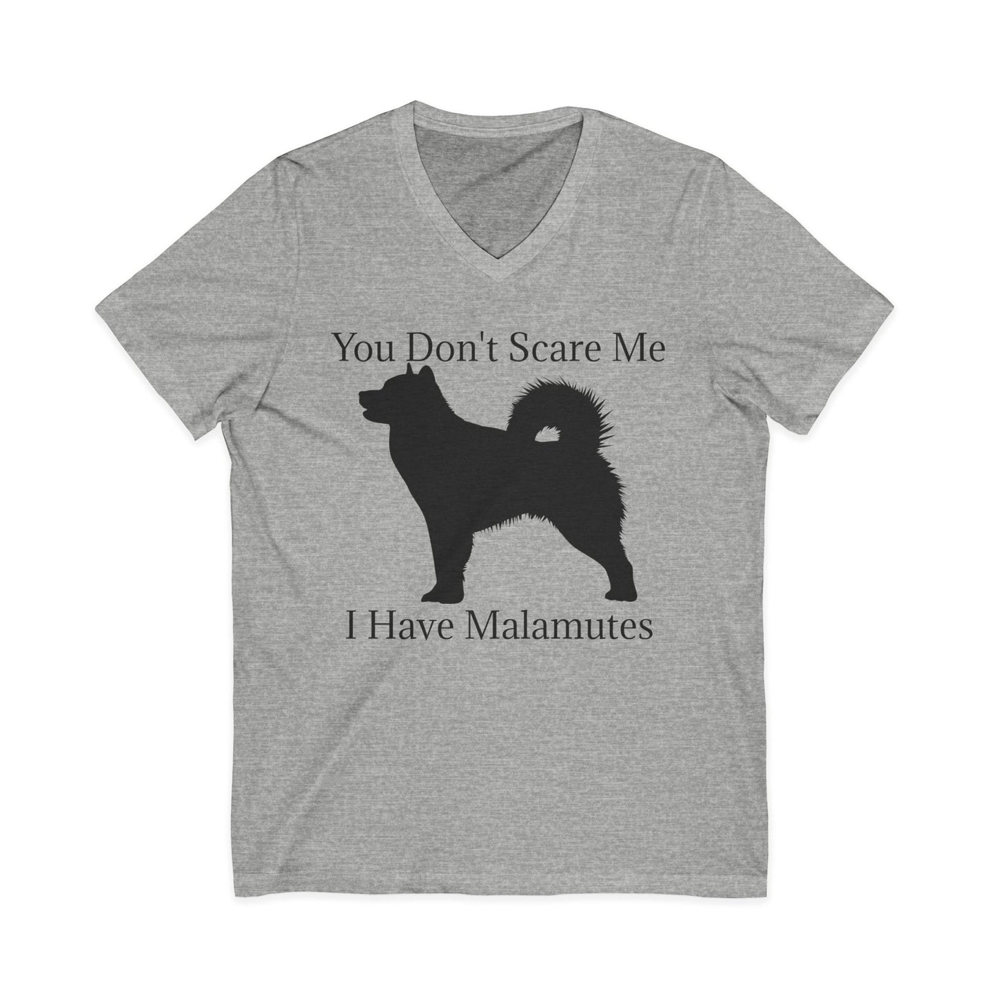 You Don't Scare Me Unisex Short Sleeve V-Neck Tee