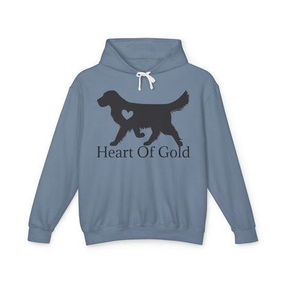 Heart Of Gold Unisex Lightweight Hoodie