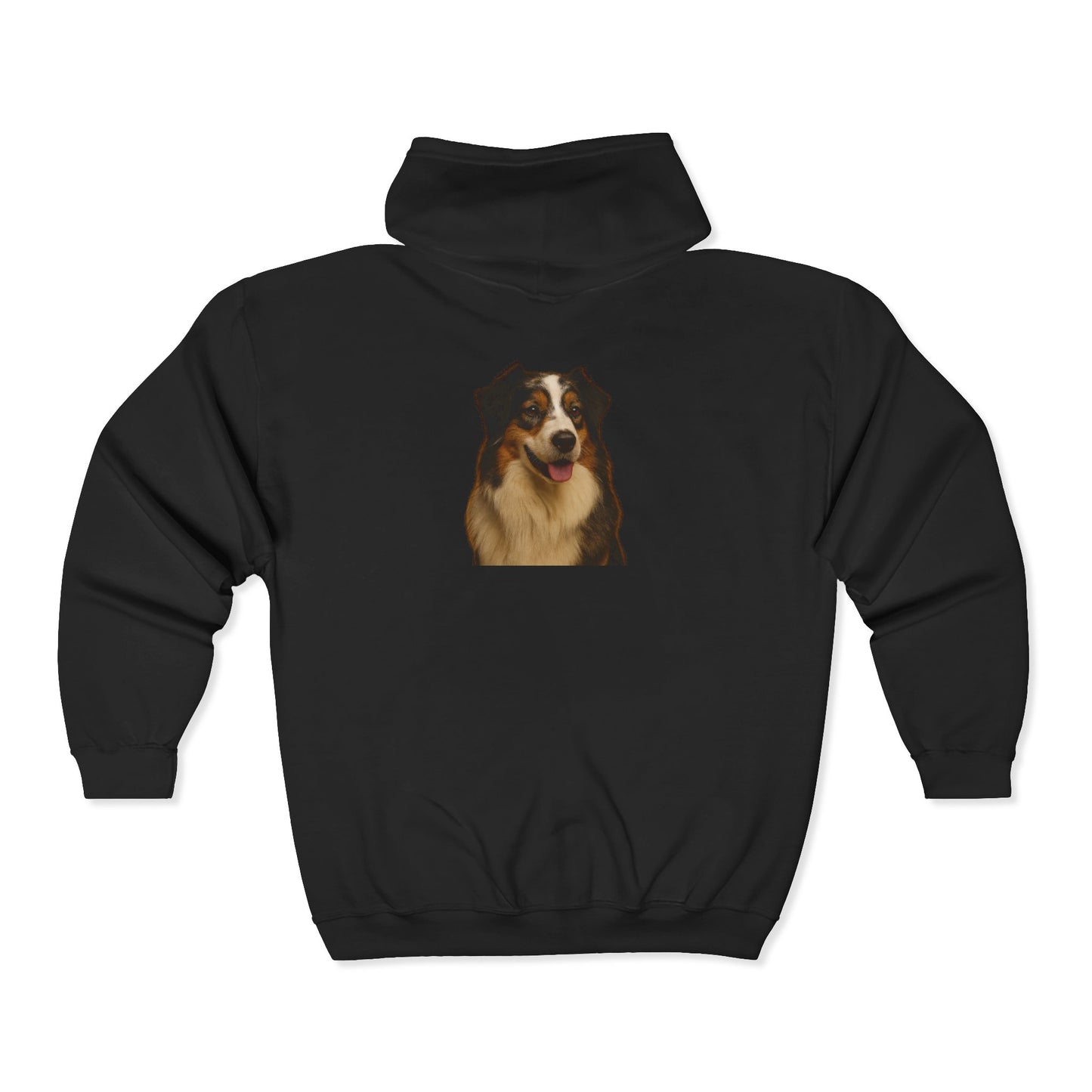Aussie Head Unisex Full Zip Hoodie