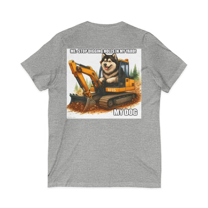 Digmaster Unisex Short Sleeve V-Neck Tee