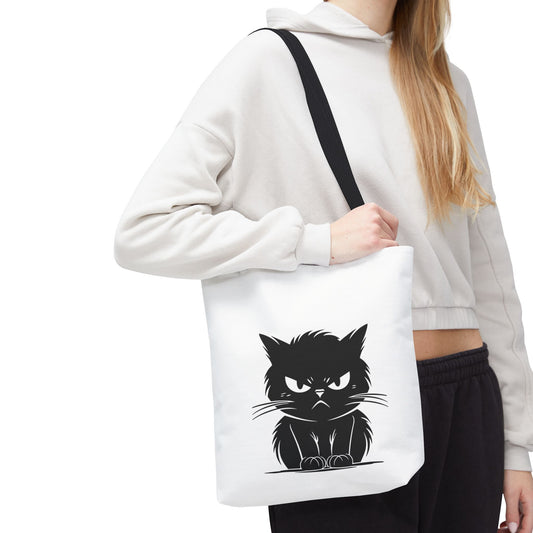 Angry Cat Tote Bag