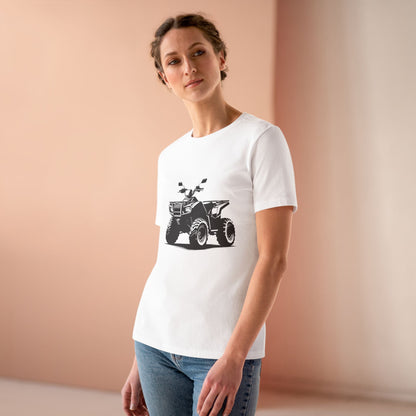 Off The Beaten Path Quad Women's Short Sleeve Crewneck Tee
