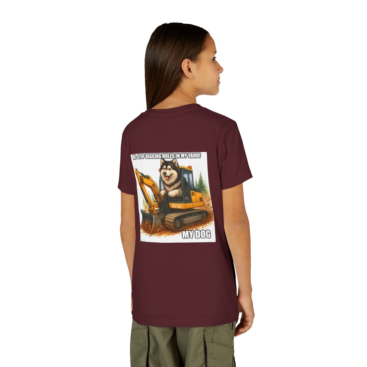 Digmaster Youth Unisex Short Sleeve Crewneck Tee