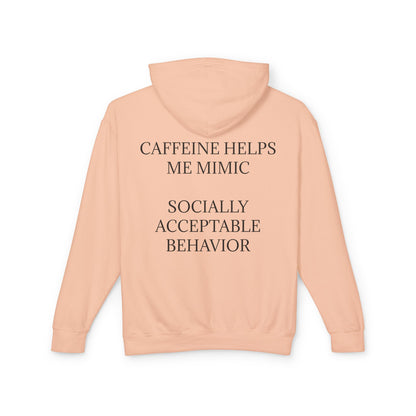Socially Acceptable Unisex Lightweight Hoodie