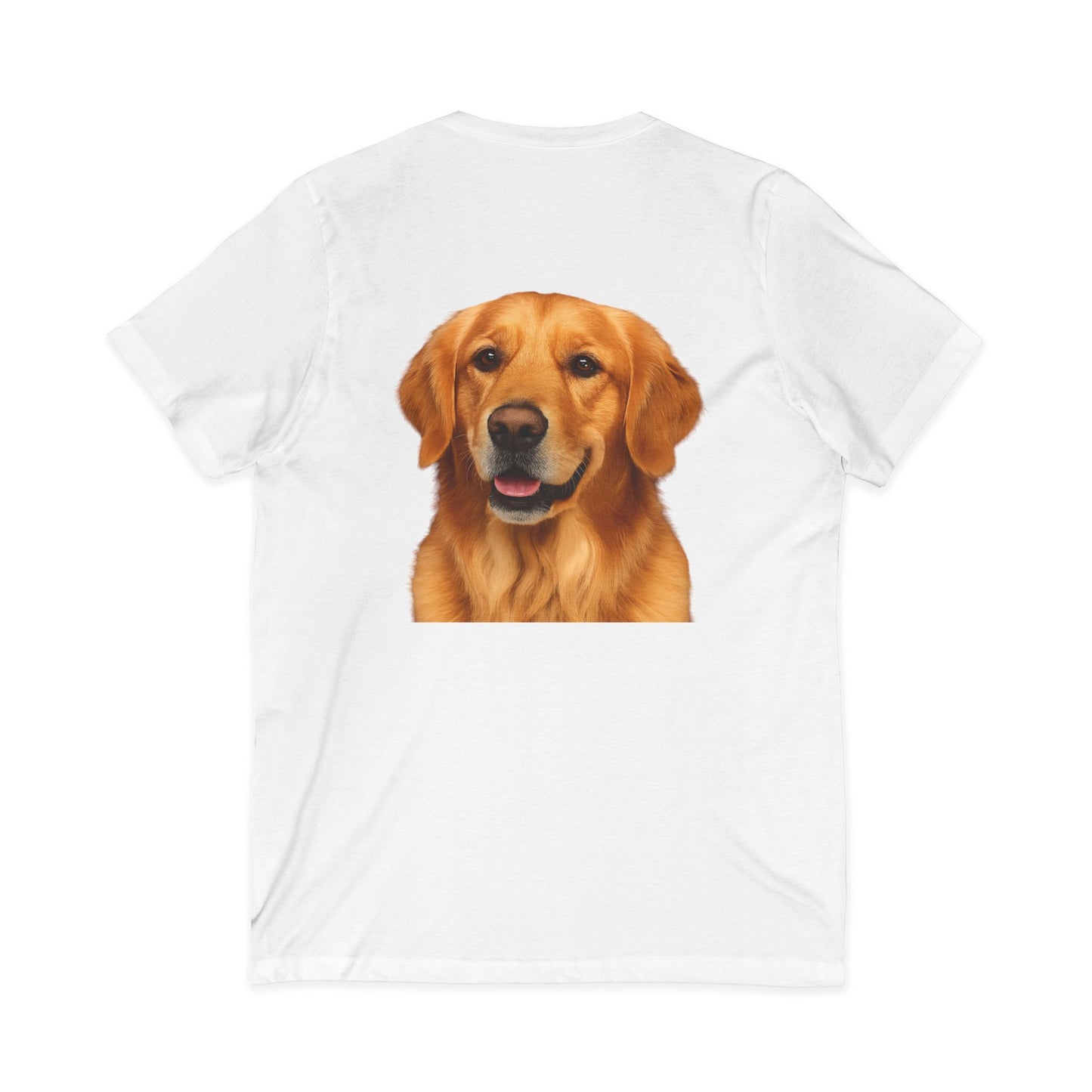 Golden Head Unisex Short Sleeve V-Neck Tee