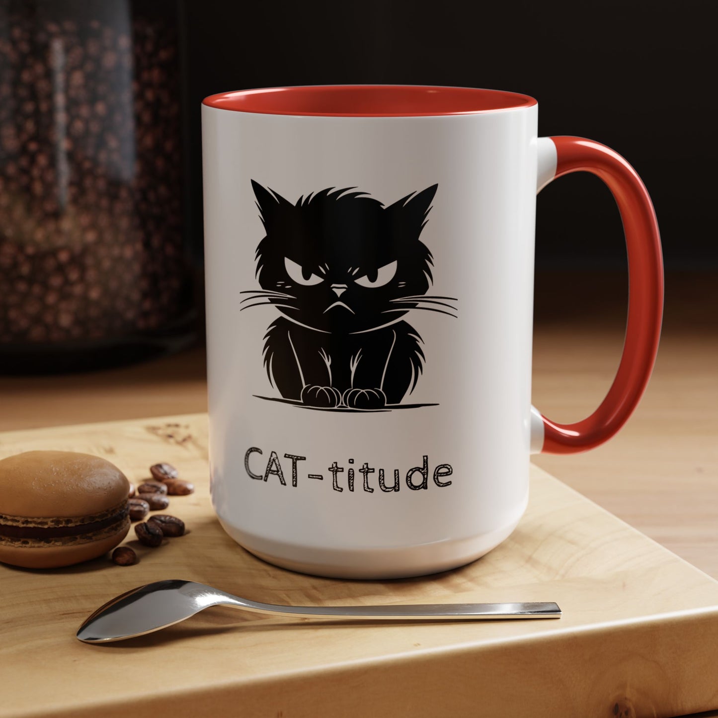 CAT-titude 2-Tone Coffee Mug