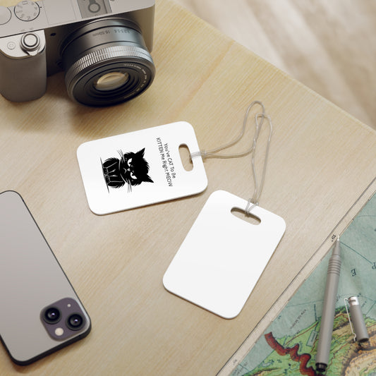KITTEN Me Luggage Tag
