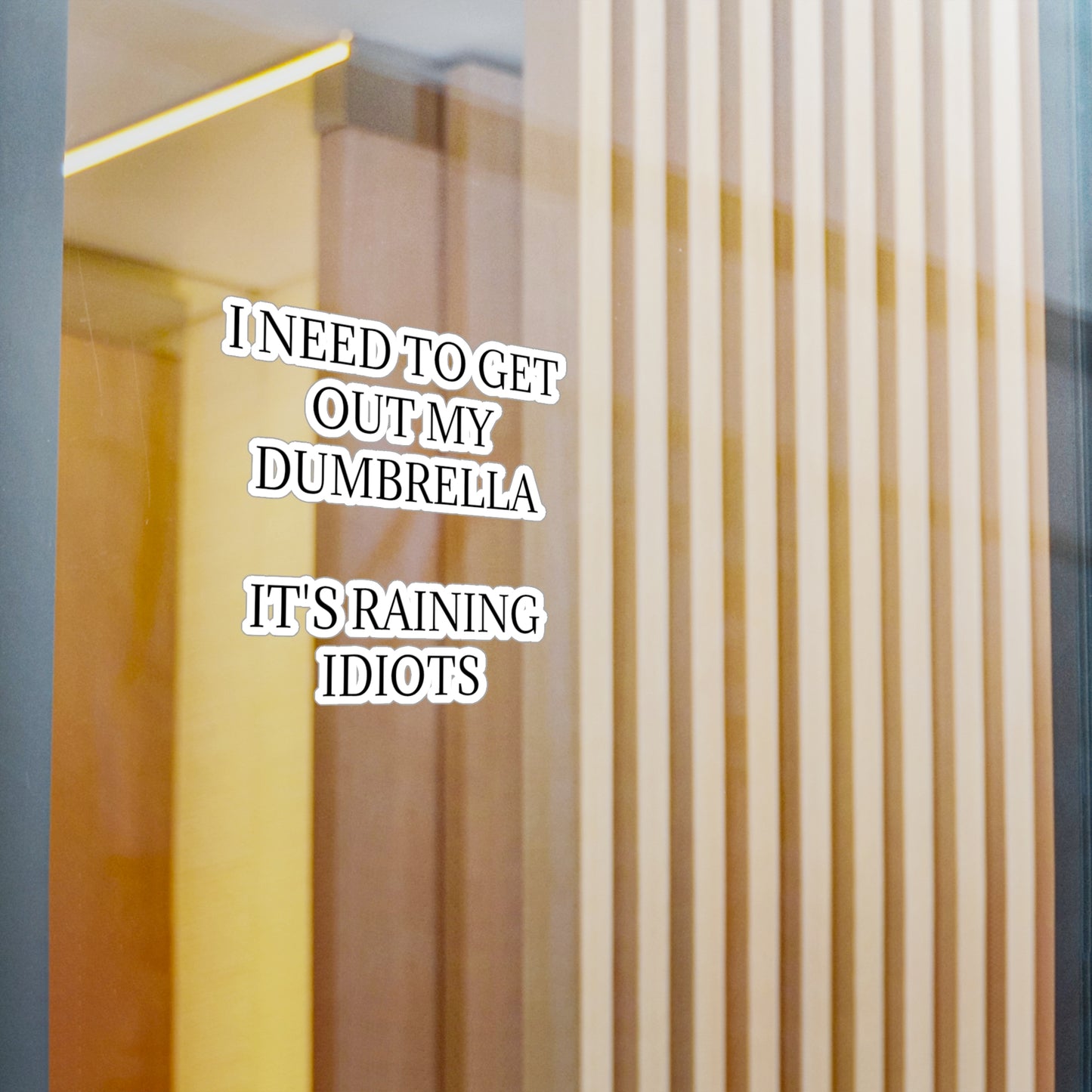 Dumbrella Vinyl Decal