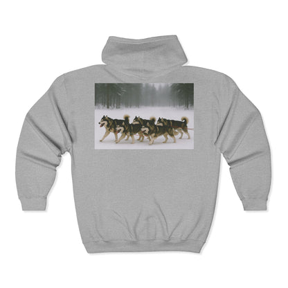 Mush On Unisex Full Zip Hoodie