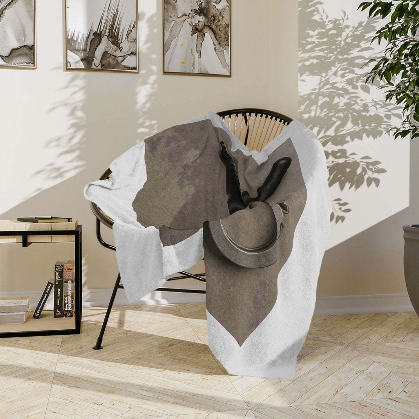 Law Enforcement Appreciation Velveteen Microfiber Blanket