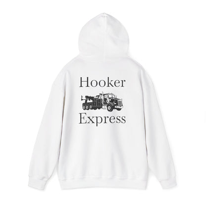 H**ker Express Heavy Tow Truck Unisex Hoodie