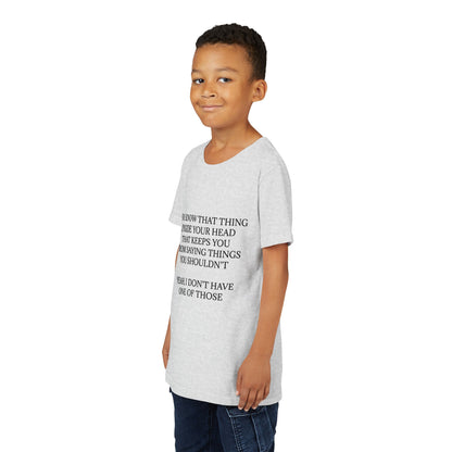 No Filter Youth Unisex Short Sleeve Crewneck Tee