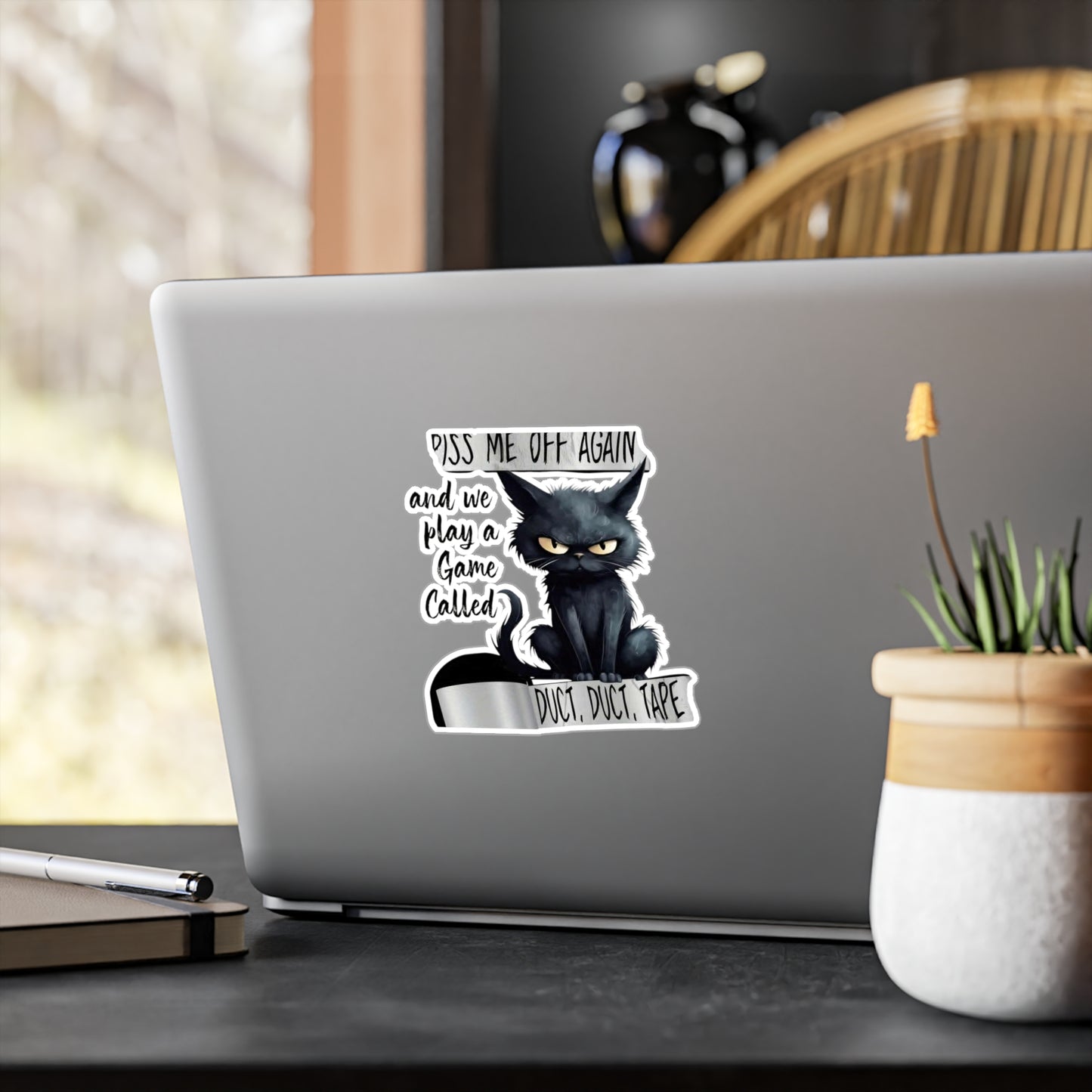 Duct, Duct, Tape Vinyl Decal