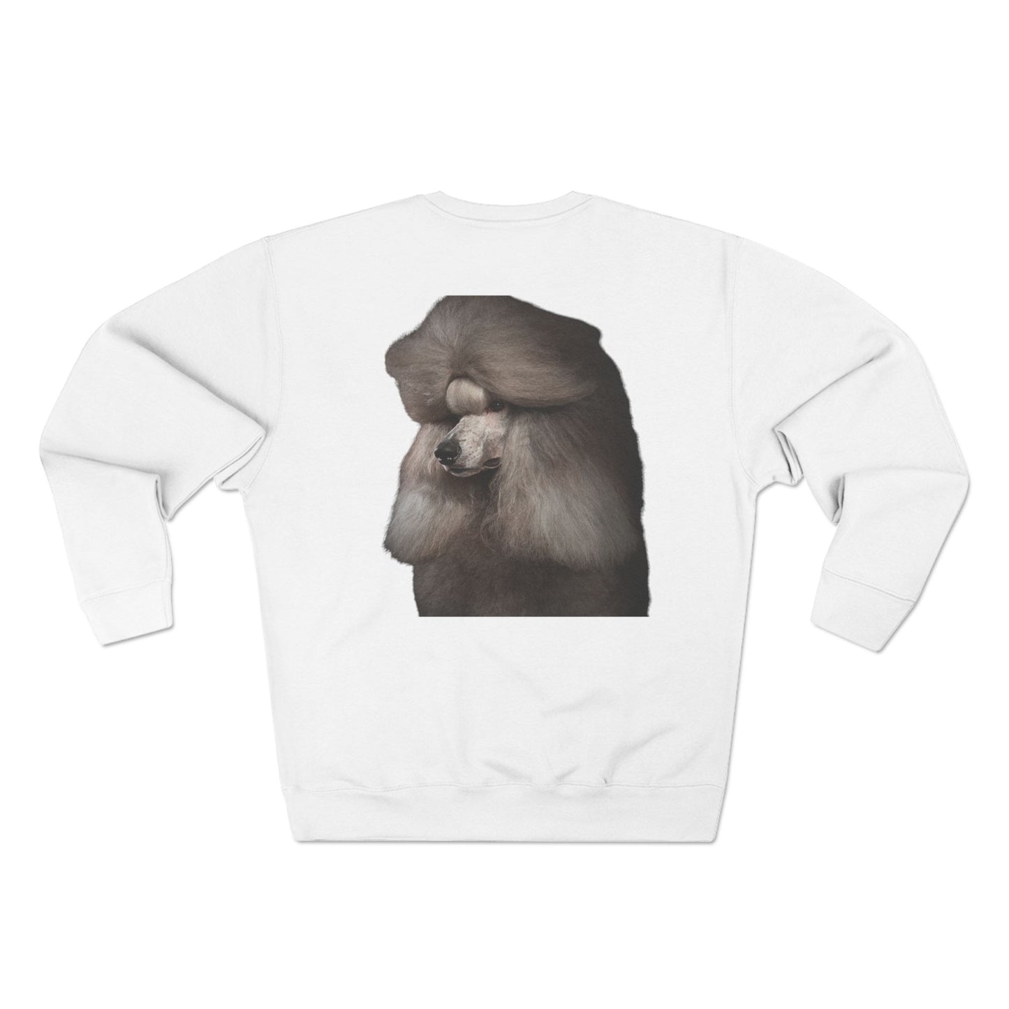 Poodle Head Unisex Crewneck Sweatshirt